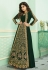 Shamita shetty green georgette embroidered long anarkali suit 7133