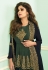 Shamita shetty green georgette embroidered palazzo suit with jacket 7137