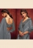 Gray lycra festival wear saree 11304