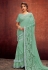 Light green lycra festival wear saree 11312