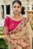 Beige silk saree with blouse 4735