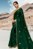 Green barfi silk party wear saree 80002