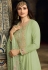 prachi desai green art silk anarkali suit 11763