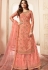 drashti dhami bright pink jacquard embroidered sharara suit 5402