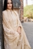 beige muslin straight palazzo suit 1102