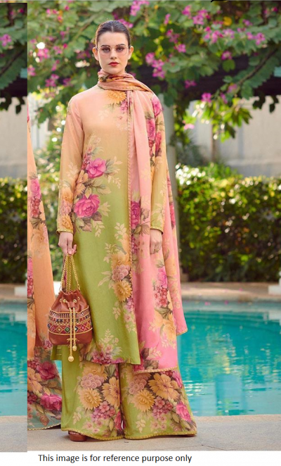 Bollywood Sabyasachi Inspired geoegette crepe palazzo