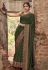 Green silk festival wear saree 94266