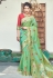 Light green banarasi silk festival wear saree 206