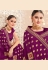 Magenta silk festival wear saree 2823