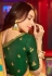 Rakul preet singh light green satin festival wear saree 2009