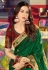 Rakul preet singh green satin saree with blouse 2010