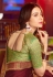 Rakul preet singh maroon satin party wear saree 2011