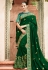 Green silk festival wear saree 1038