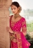 Pink silk circular lehenga choli 3910