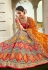 Grey silk embroidered lehenga choli 4205