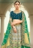 Grey silk lehenga choli 4206