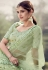 Light green sequins work net lehenga choli 5902