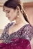 Magenta net sequins work party wear lehenga choli 5904