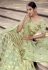 Light green net sequins work lehenga choli 5909