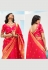 Magenta banarasi silk saree with blouse 10098