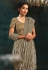 Brown silk saree with blouse 21105