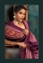 Pink silk stone work saree 21112