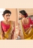 Yellow silk saree 315