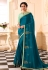 Blue silk saree 321