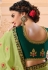 Light green silk saree with blouse 320