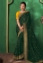 Kajal aggarwal green art silk bollywood saree 5157