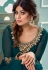 Shamita shetty teal georgette ankle length anarkali suit 8342