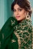 Shamita shetty green georgette abaya style anarkali suit 8339