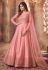 Shamita shetty pink net bollywood anarkali suit 8354