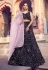 Black lycra party wear lehenga choli 5804