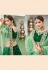 Green silk sequins work lehenga choli 1014