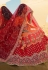 Orange art silk embroidered lehenga choli 969