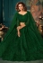 Green net embroidered lehenga choli 2007