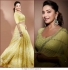 Bollywood Madhuri Dixit Inspired Yellow Lehenga choli