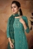 Sea green muslin kameez with palazzo 119363