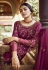 Magenta georgette kameez with palazzo 22983