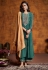 Sea green silk kameez with palazzo 12