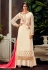 Off white georgette kameez with palazzo 6502