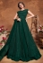 Green net embroidered floor length anarkali suit 5109B