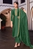 Green cotton silk palazzo suit 1881