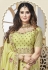 Light green georgette embroidered lehenga choli 428