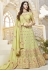 Light green georgette embroidered lehenga choli 428