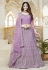 Light purple net embroidered lehenga choli 493