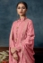 Pink chinon palazzo suit 4605B