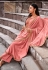 Pink cotton silk kameez with palazzo 1875