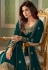 Shamita shetty teal georgette palazzo suit 8419